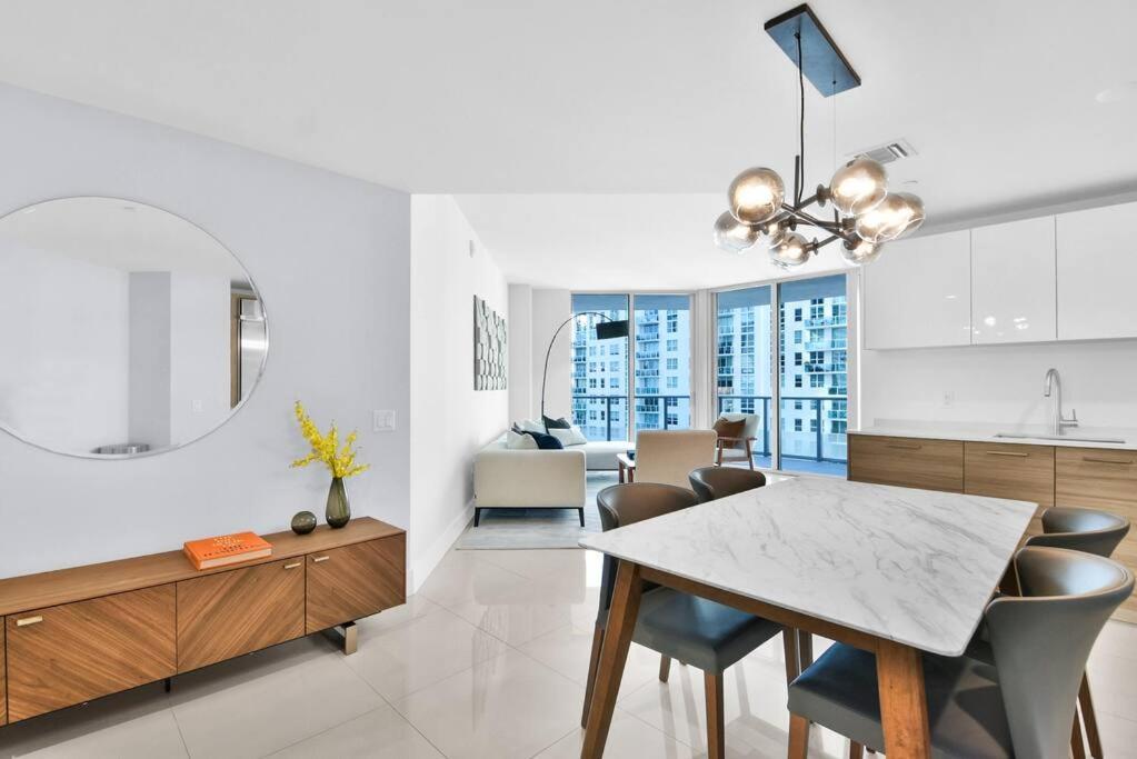 Lovely Upscale Condo Gorgeous View 2Bd 2Bath In Brickell 迈阿密 外观 照片