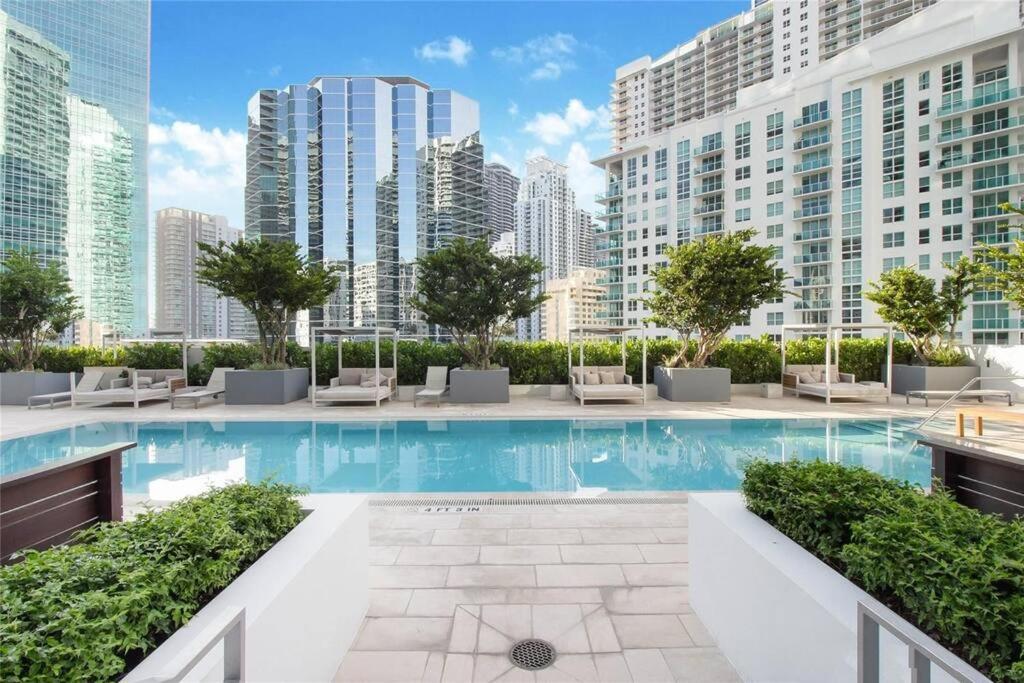 Lovely Upscale Condo Gorgeous View 2Bd 2Bath In Brickell 迈阿密 外观 照片