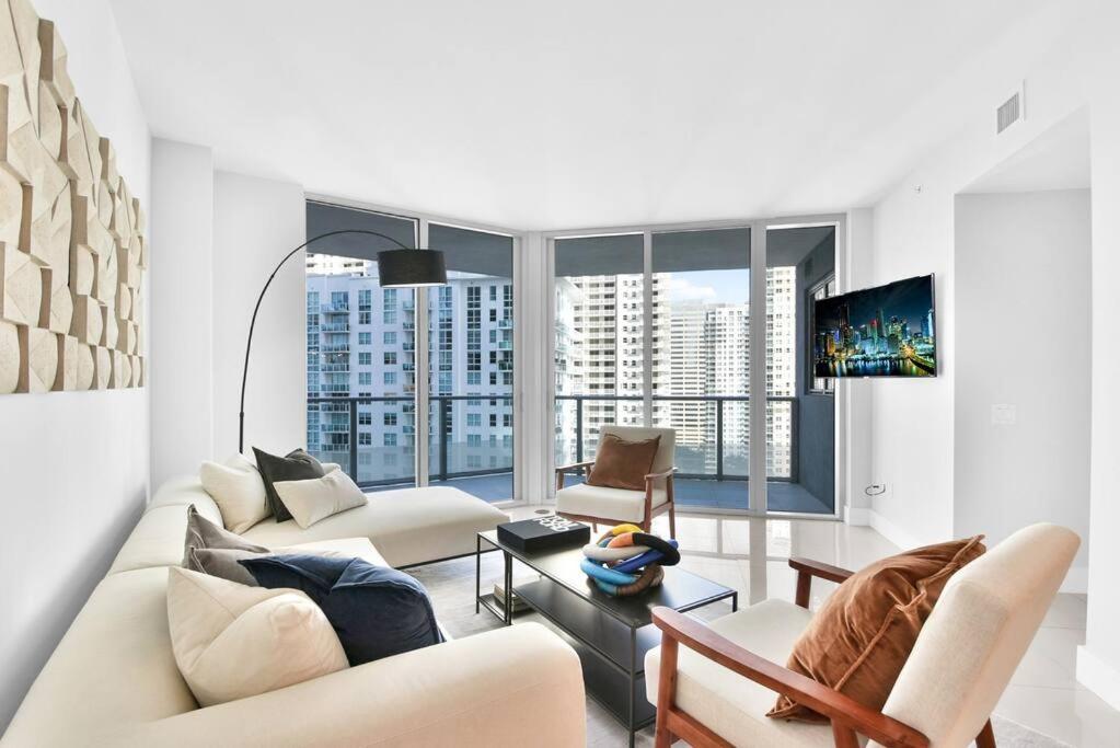 Lovely Upscale Condo Gorgeous View 2Bd 2Bath In Brickell 迈阿密 外观 照片